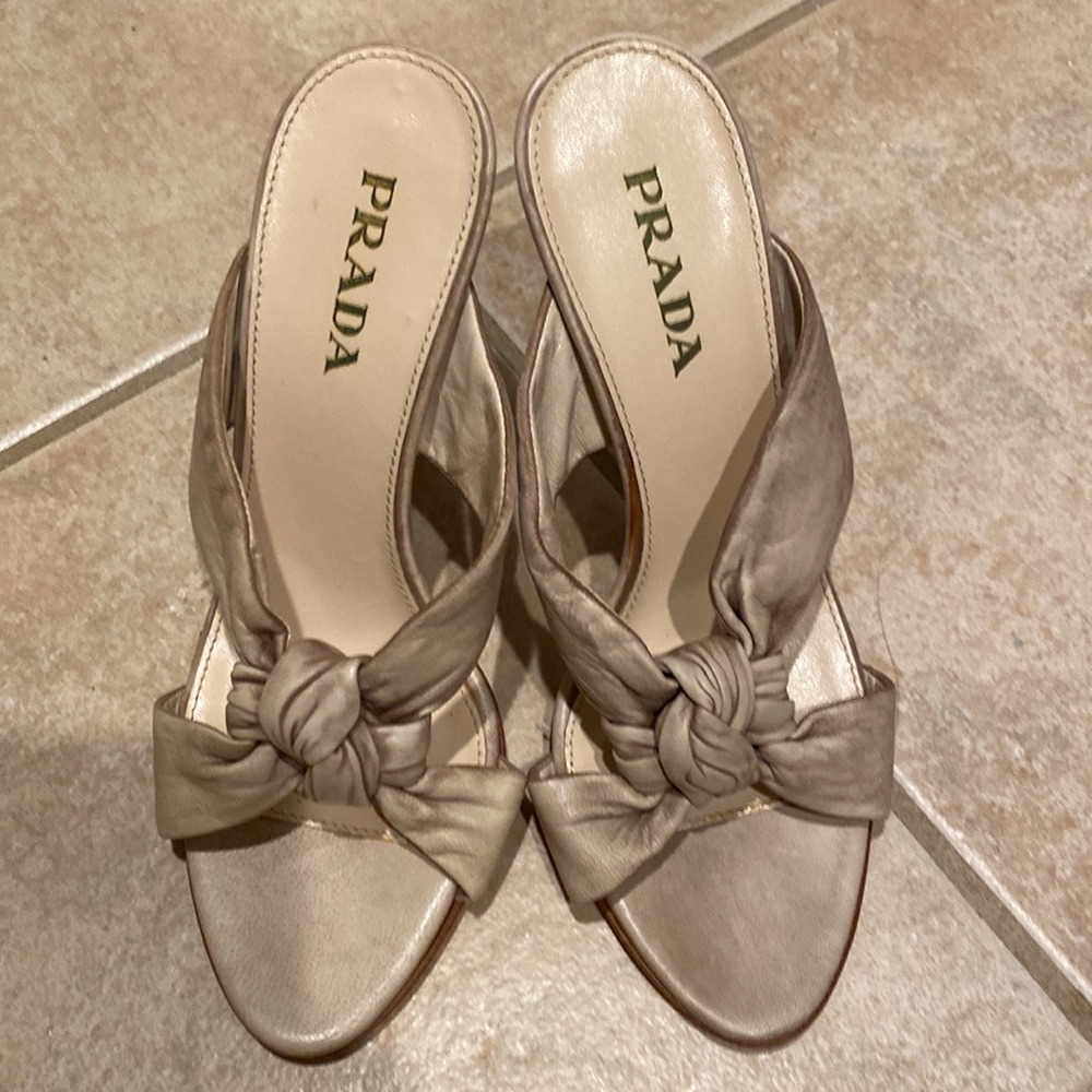 Genuine Prada Italian high heels